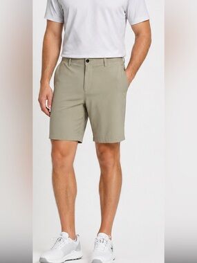Under Armour Men’s Golf Shorts 34 Khaki Stretch Performance